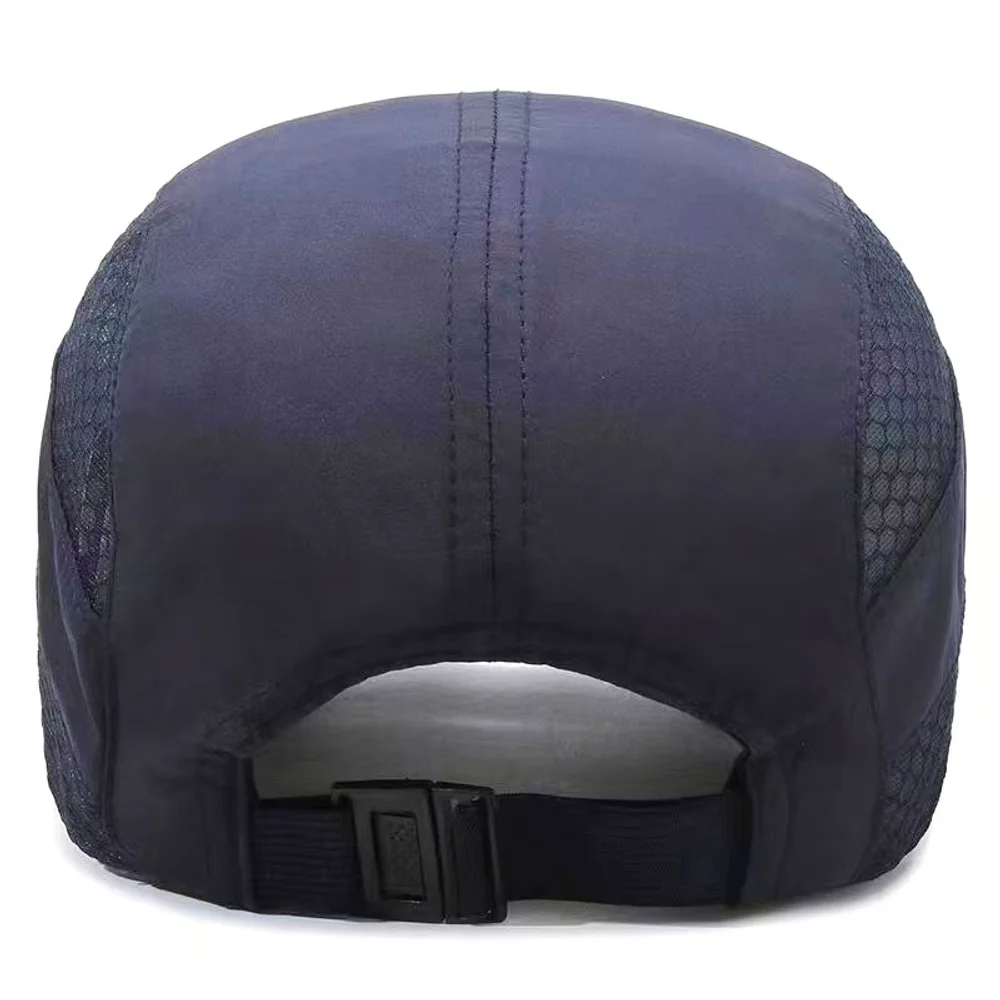 Fashionable summer thin style quick drying sunshade and sun protection duckbill cap for outdoor sports, unisex