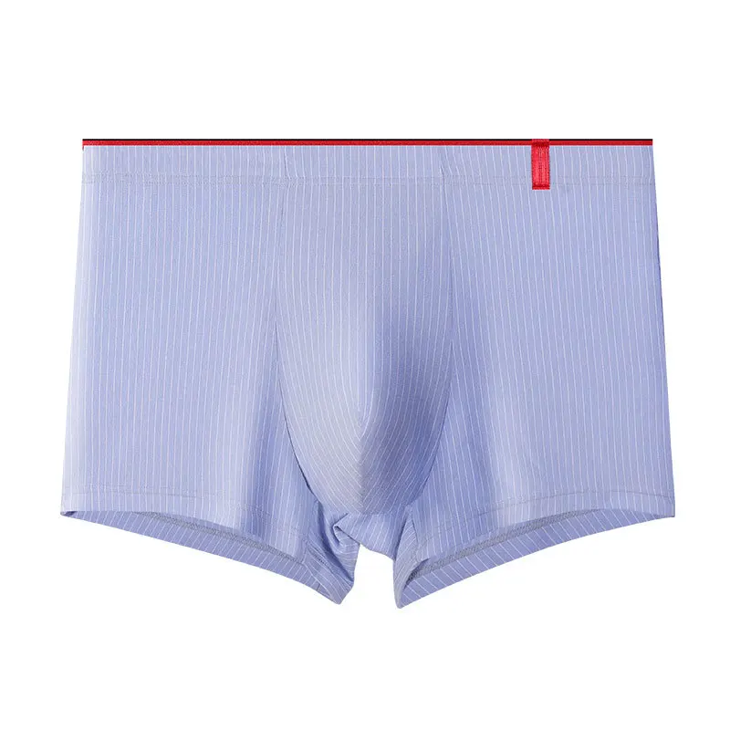 Roupa interior algodão boxer para homens, Cuecas curtas grandes, 100% algodão