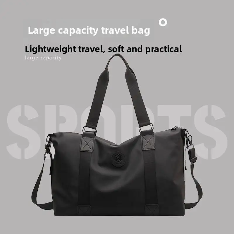Handheld Travel Bag, Large Capacity Sports And Fitness Bag, Lightweight Storage Luggage Bag, One Shoulder Crossbody Travel Bag