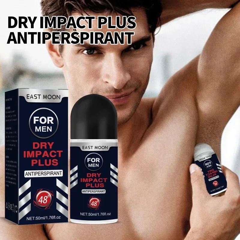 Roll On Deodorant Men Armpit Sweat Remover Sweatproof Rolling Beads underarm body odor antiperspirant long-lasting fragrance