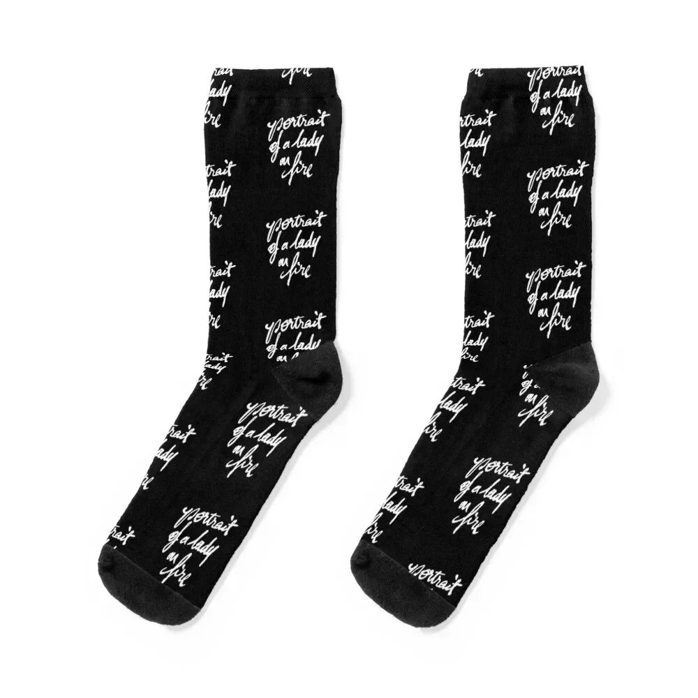 

Portrait of a Lady on Fire - Poster, Pin Socks hip hop Thermal man winter halloween Socks Male Women's