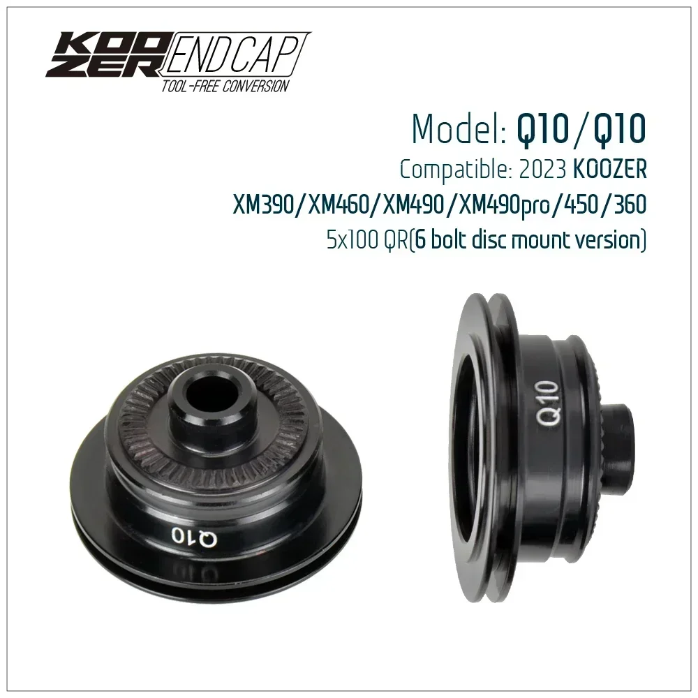 Koozer XM490/460/450 Naben-Endkappen-Adapter: Für 5x100 - 110 * 148, Fahrradzubehör – Detail 18