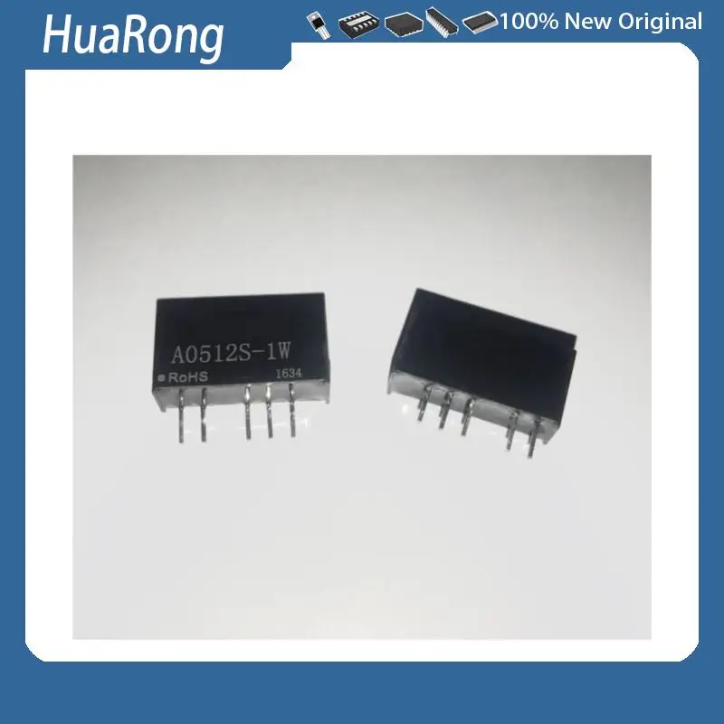 New   5PCS A0512S-1W A0512S 1W SIP-5