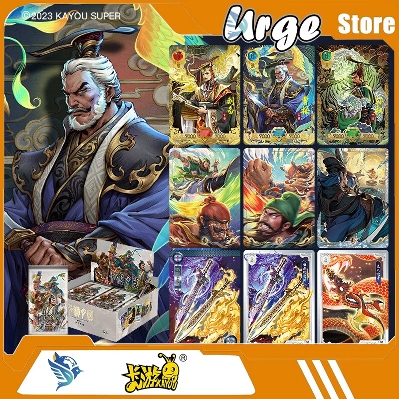 Kayou Romance of the Three Kingdoms: Heroes Shine Collectible Card — Heroes‘ Anthem: Who Can Rival — Character Trading Card Pack
