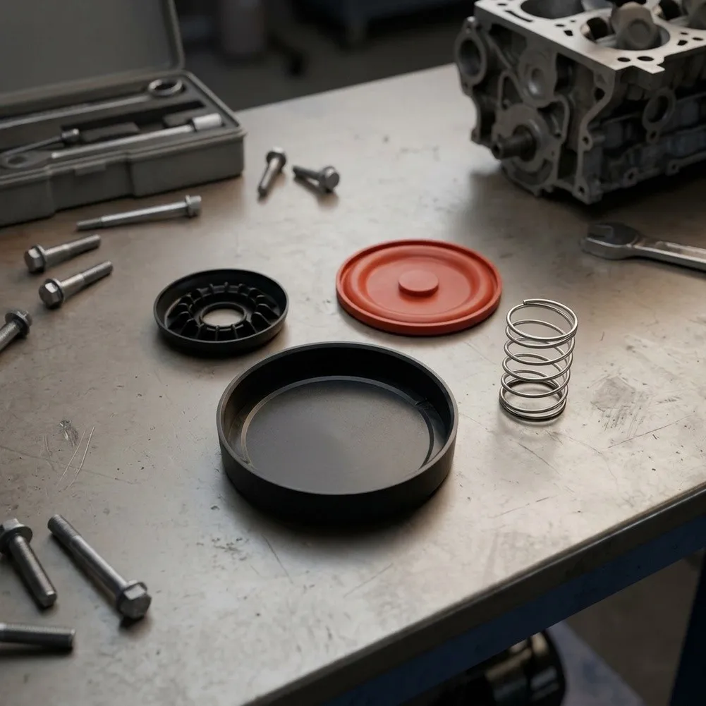Car Engine PCV Diaphragm Valve Cover Cap Diaphragm Repair Kit 11127645173 Fit For BMW For F20 F21 F22 F23 F31 F34 G30 G12 X3 X4