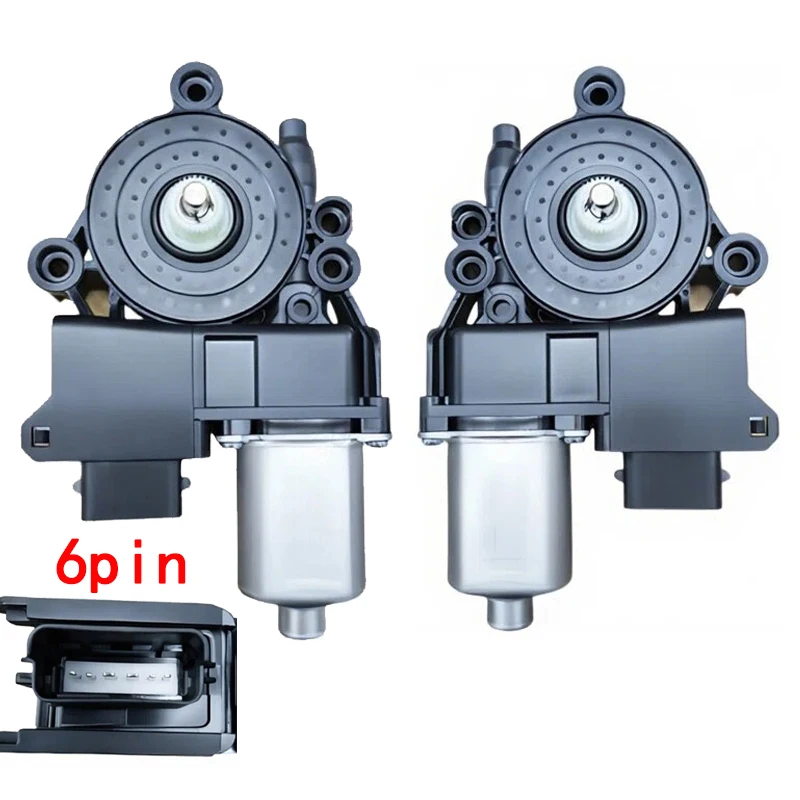 Power Window Lift Motor 6Pin For Hyundai i30 2009‑2012 Front Doors OE 82460‑2R010 82450‑2R010 Car Door Glass Regulator Motor