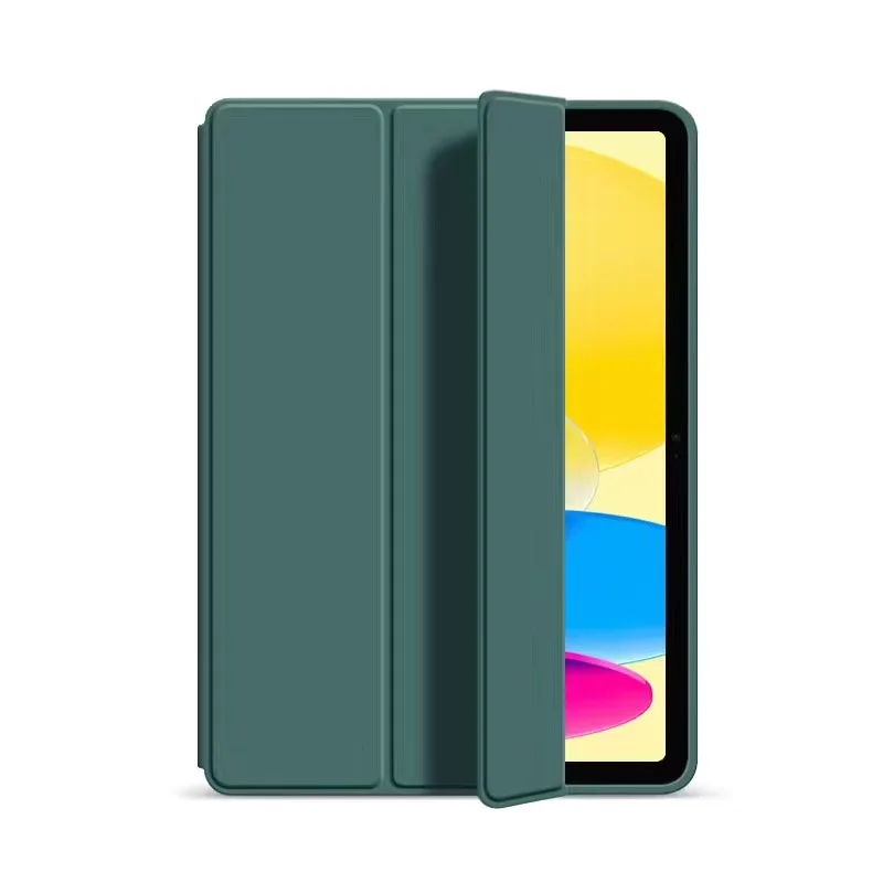 

Suitable for iPad 9th generation 10.2-inch tablet protective case Air for Apple Pro11 three fold stand 9.7 Full Soft Shell