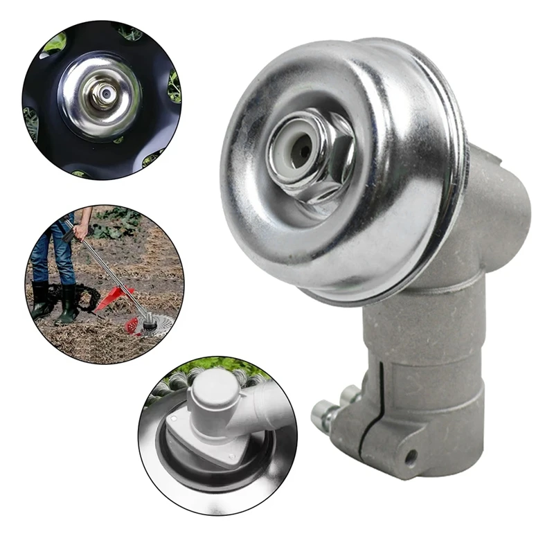 A23T Lawn Mower Working Head Brush Cutter Gearbox 24mfor m Square Teeth Garden Tools Accessories Parts