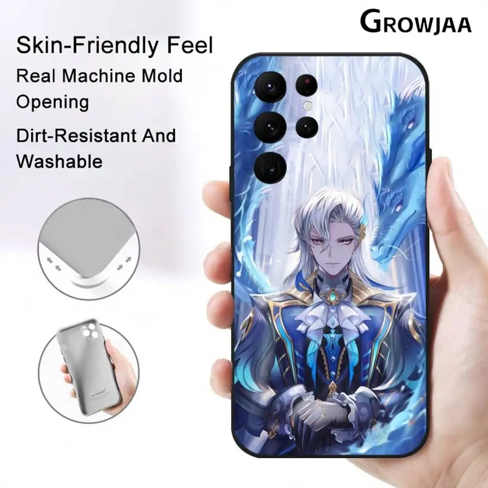 حافظة لهاتف سامسونج جالاكسي S24 Ultra S22 S23 Ultra S21 S20 5G من السيليكون الناعم لهاتف سامسونج جالاكسي S24 Ultra S22 S23 Ultra S21 S20 5G #2