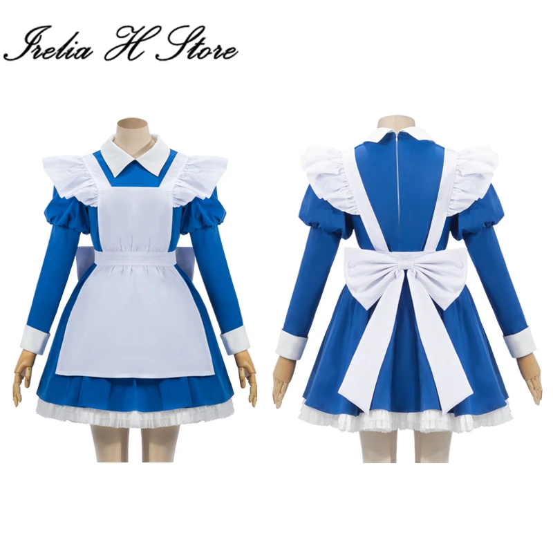 Irelia H 사쿠라 카드 캡쳐 사쿠라 앨리스 코스프레 의상 여성용 메이드 복장 코스프레 애니메이션