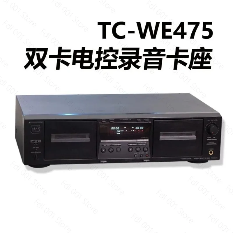 Double Cassette Deck with Electric Logic Control, for Dubbing & , HiFi Stereo Tape Player Used