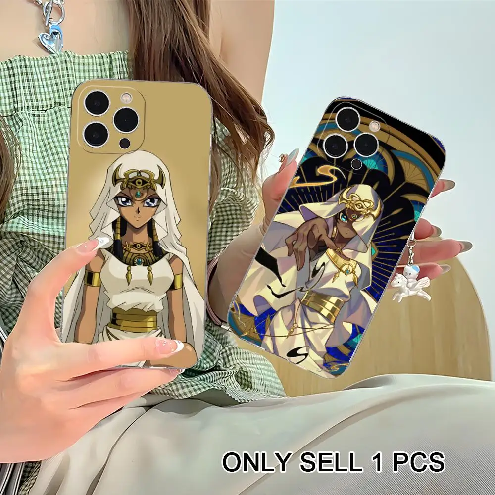 

Yugioh Ishizu Ishtar Phone Case for iPhone 17 16 15 14 13 12 11 X XR XS Air Pro Max Plus Mini Soft TPU Clear Cover