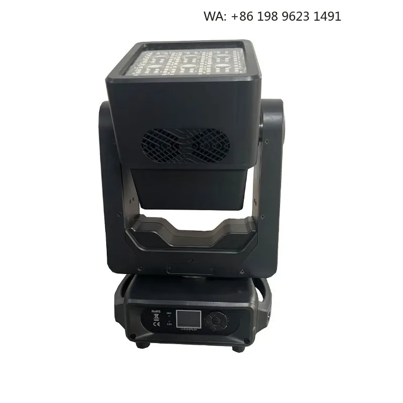 400W Double-sided Infinite Rotation Moving Head Light Flash Beam Stage Lamp for Disco Concert DJ Live Events