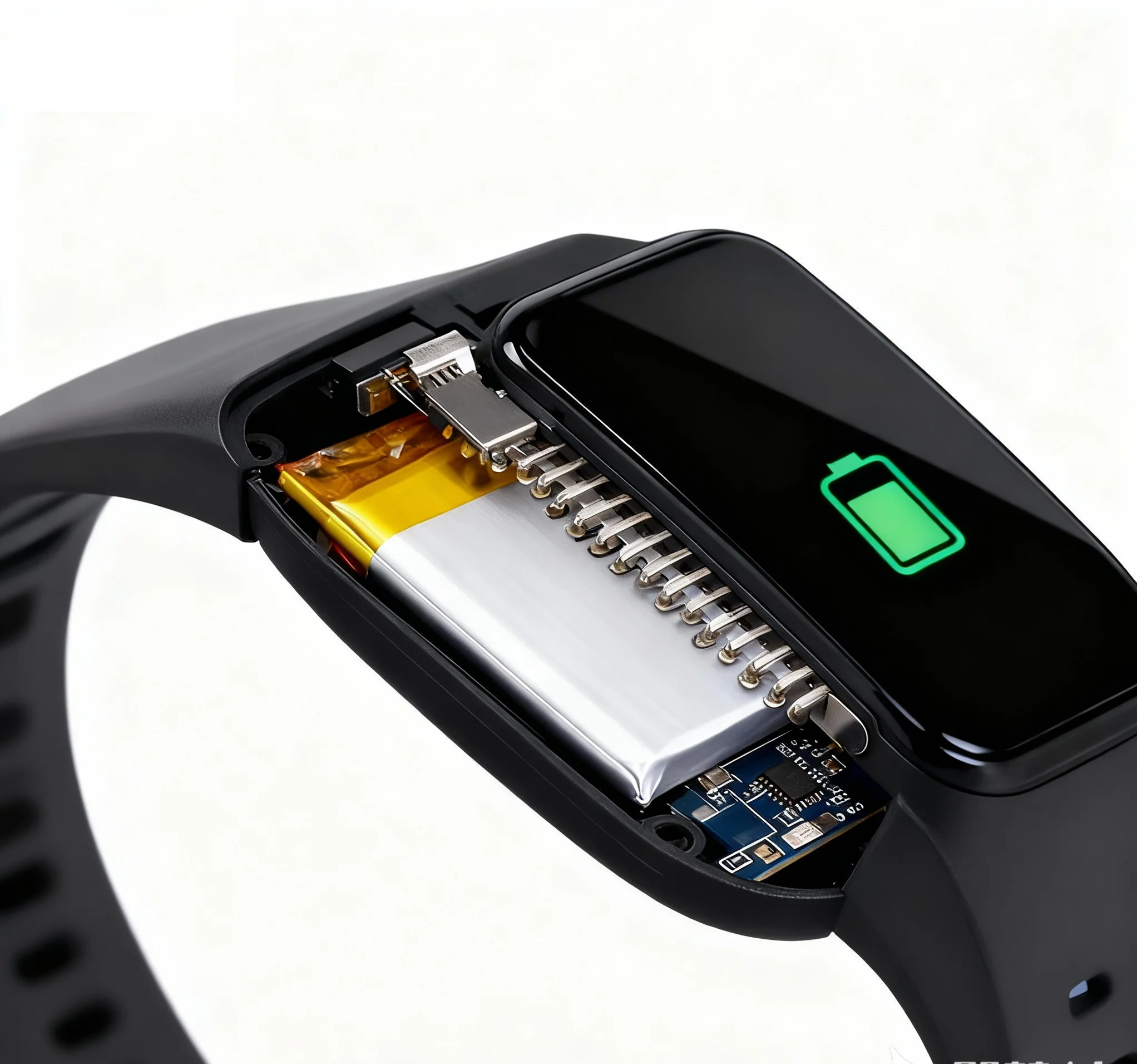 402030 3.7V 200mAh Slim Li-Polymer Battery Long Lasting for Smart Glasses, VR/AR Headsets, Wearable Tech