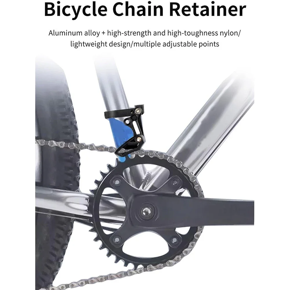 

MTB Bike Chain Stabilizer Bicycle Chainring Guide Positive Negative Tooth Single Disc Protector for Mountain Road Bike