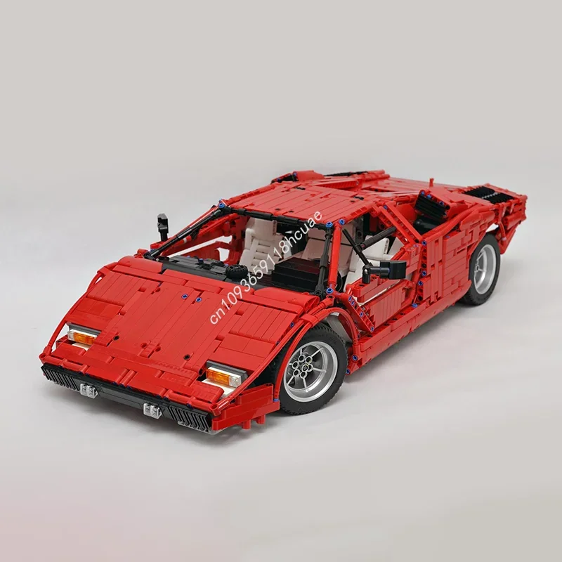3167 pièces MOC Lamborghiniesed Countach modèle technique blocs de Construction jouet Construction assembler idée enfants cadeau de noël anniversaire