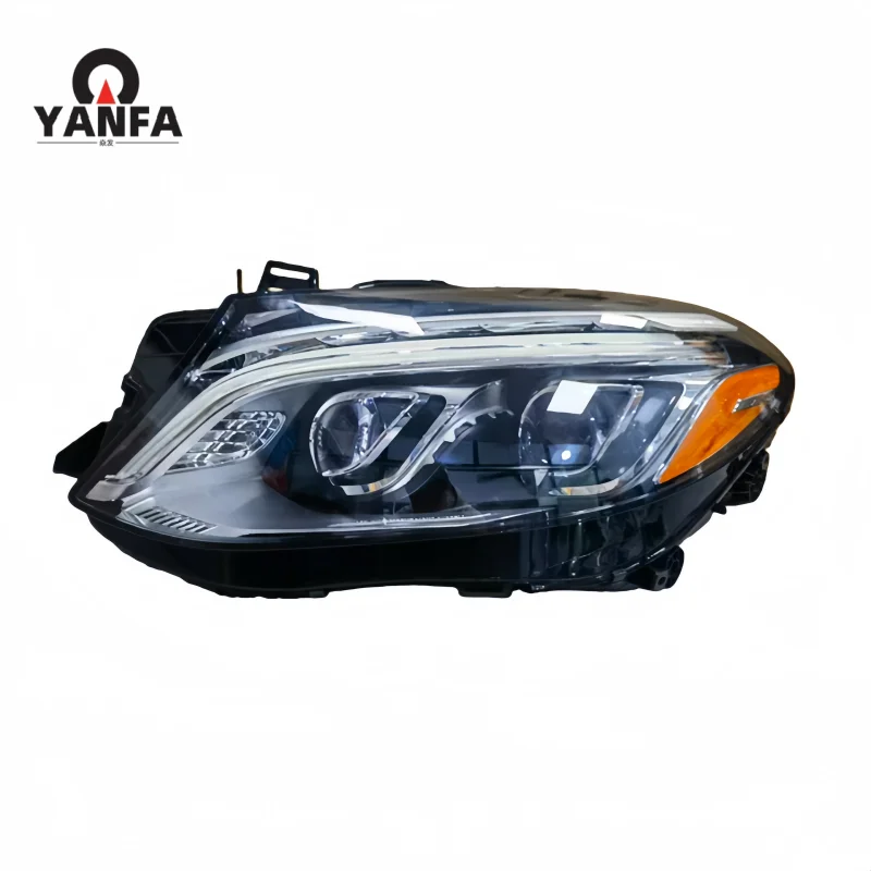 For For Mercedes-benz GLE AMG W166 Headlight 2015-2019 Original Headlamp GLE320 350d 250d 400 450 300d GLE63 43 USA Geometric Li