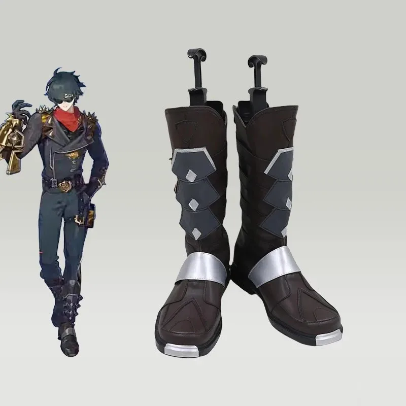 

Game Zenless Zone Zero Cosplay Shoes Lighter Boots Women Men Anime Halloween Party Carnival Roleplay Costume Propr,7;k'2.s;9,