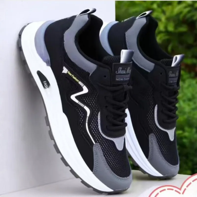 

Men's Sports Sneakers Lace Up Breathable Mesh Comfortable Lightweight Casual Walking Shoes Daily Shoes