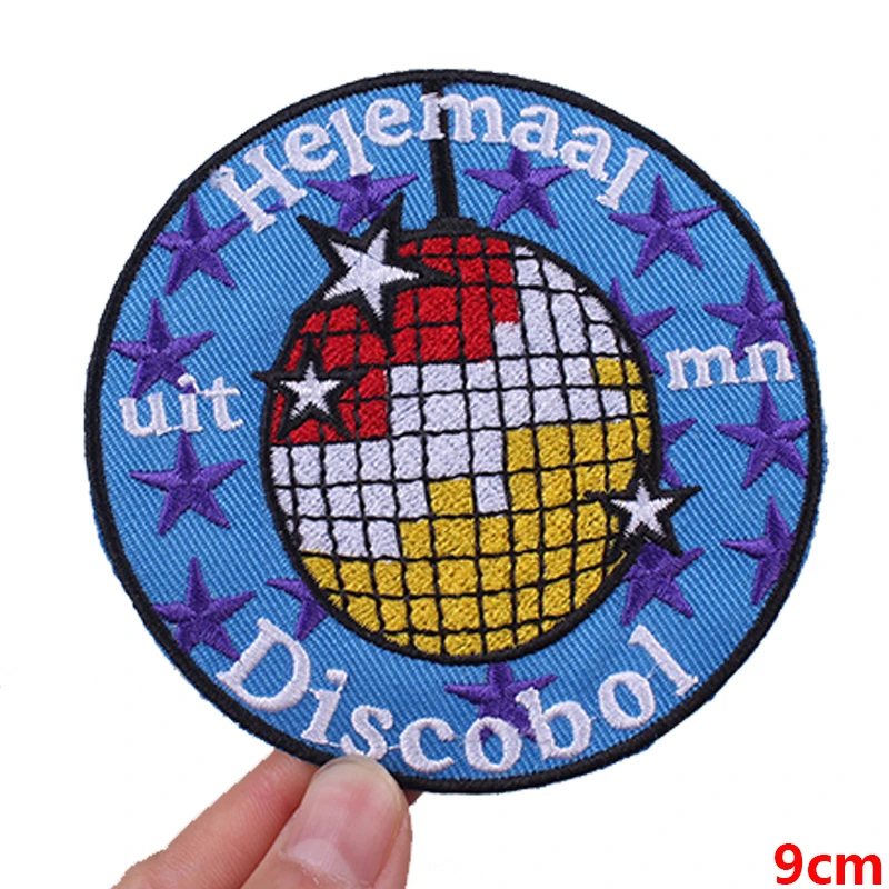 Nederland Oeteldonk embleem borduurpatches opstrijkbare patches voor kleding Nederland carnaval patch viering geschenken naai DIY