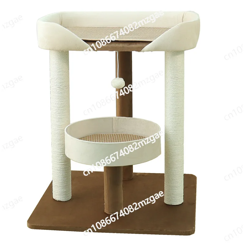 

Cat Climbing Frame, Tree Bed, Frame, Big Cat Scratching Board, Space Capsule, Climbing Sisal Column, Sponge Cat Bed