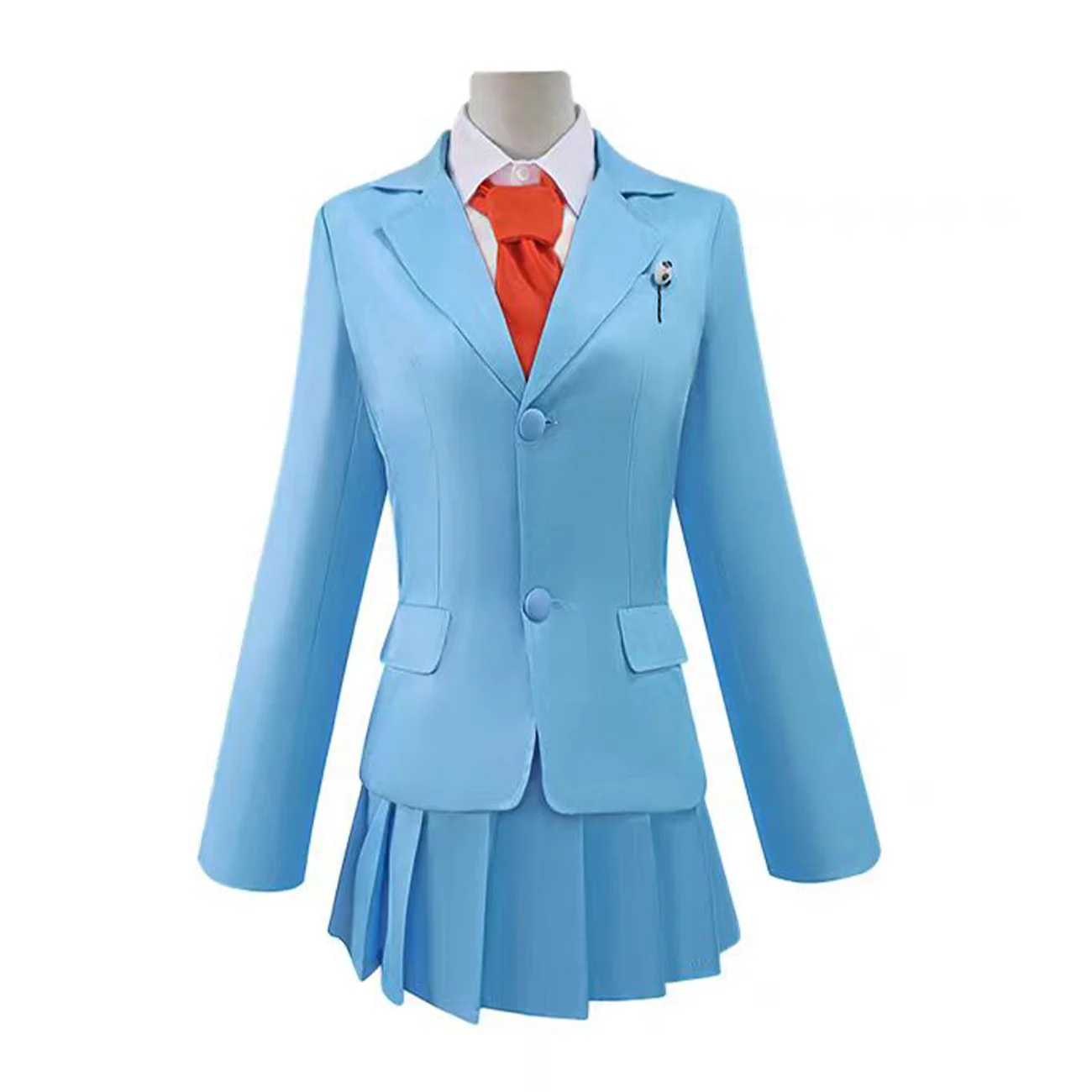 

Hemixush Anime Skip and Loafer Cosplay Iwakura Mitsumi Costume Full Set Female School JK Uniform Party Suit