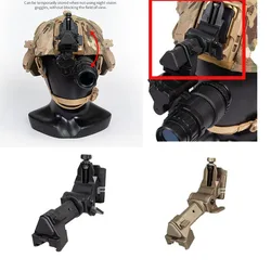 FMA Norotos Helmet Mount For PVS 15/18 NVG Bracket Aluminum DE/BK TB606
