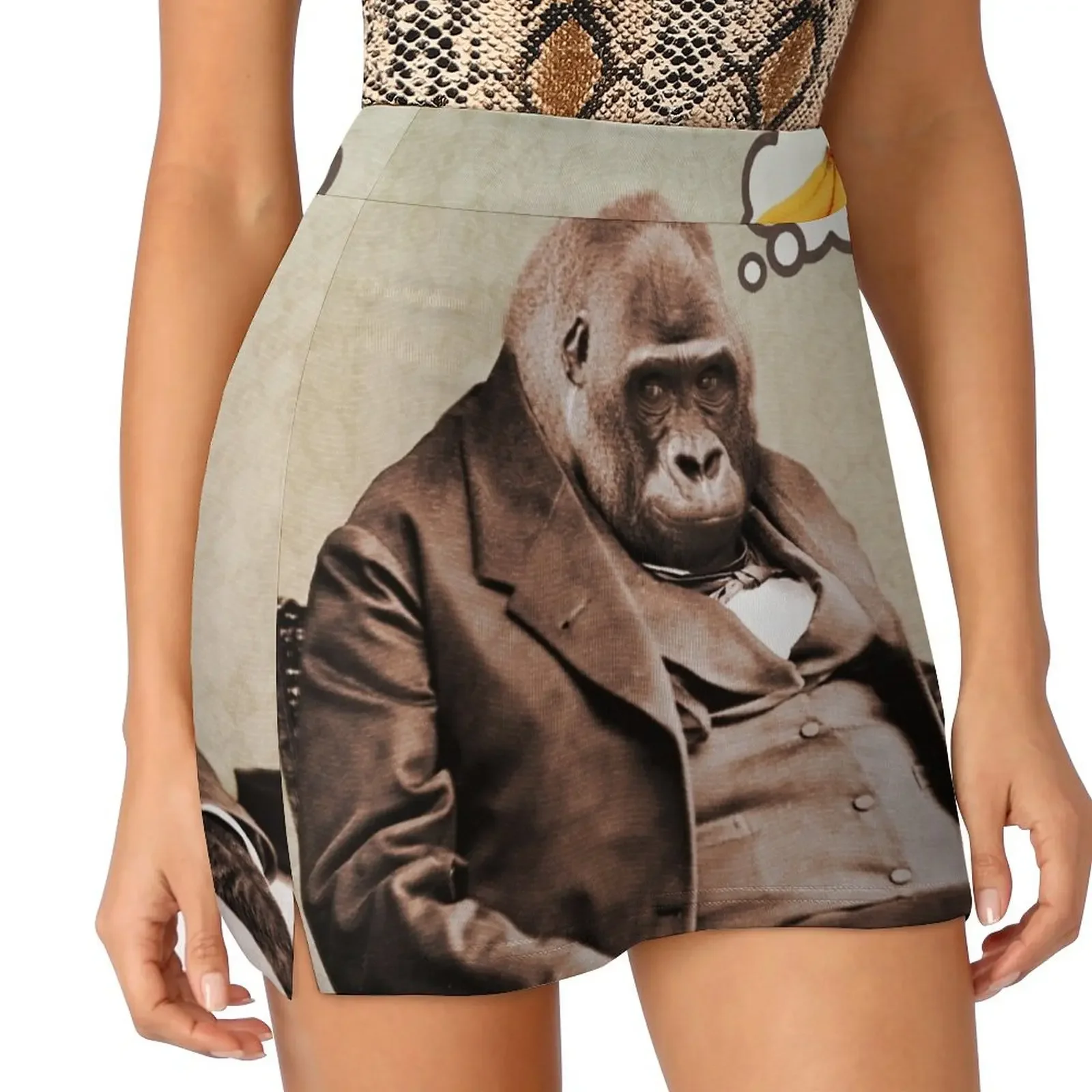 

Gorilla My Dreams Mini Skirt Women's summer skirt clothing women summer 2024 skirts women summer 2024 luxury women skirts