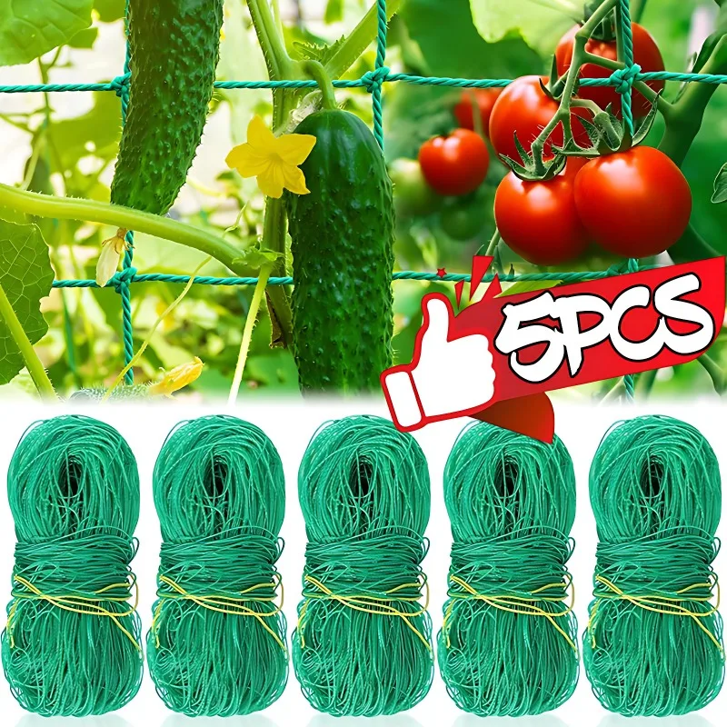 

Plant Climbing Netting High-quality Nylon Plant Trellis for Garden Vine Climbing Vegetable Loofah Morning Glory Flowers Growing