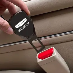 Car Seat Belt Extender Seatbelt Lock Buckle Clip Plug  For Geely Geometry C Coolray GX3 LC Panda Emgrand X7 EC7 Azkarra
