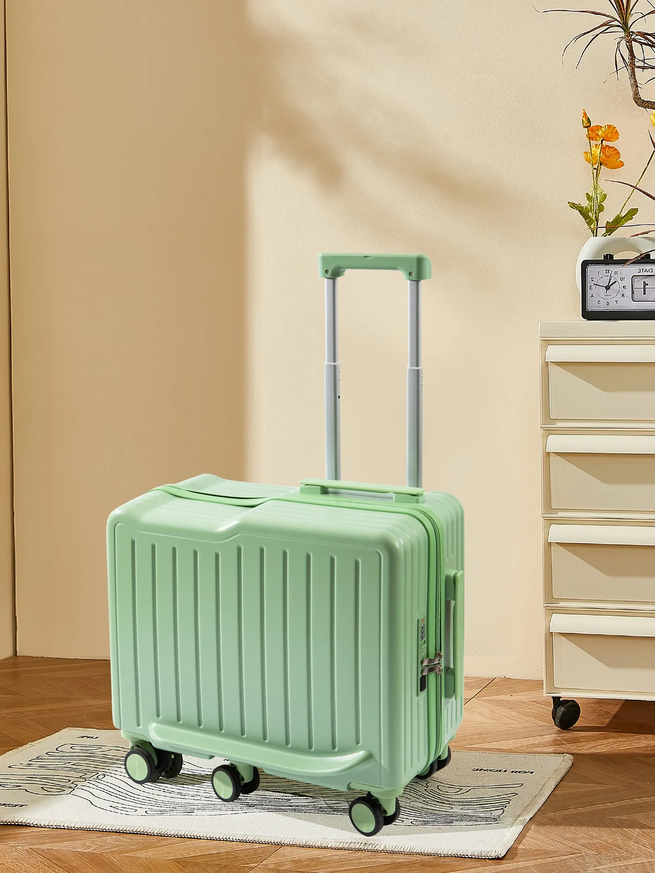 Multi functional luggage suitcase, trolley case, 18 inch boarding case, travel case, password box, cycling case