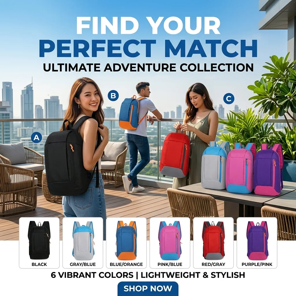 New Sports Backpack Waterproof Mountain Backpack for Excursions and Camping Laptop Casual Travel Backpack for Men and Women