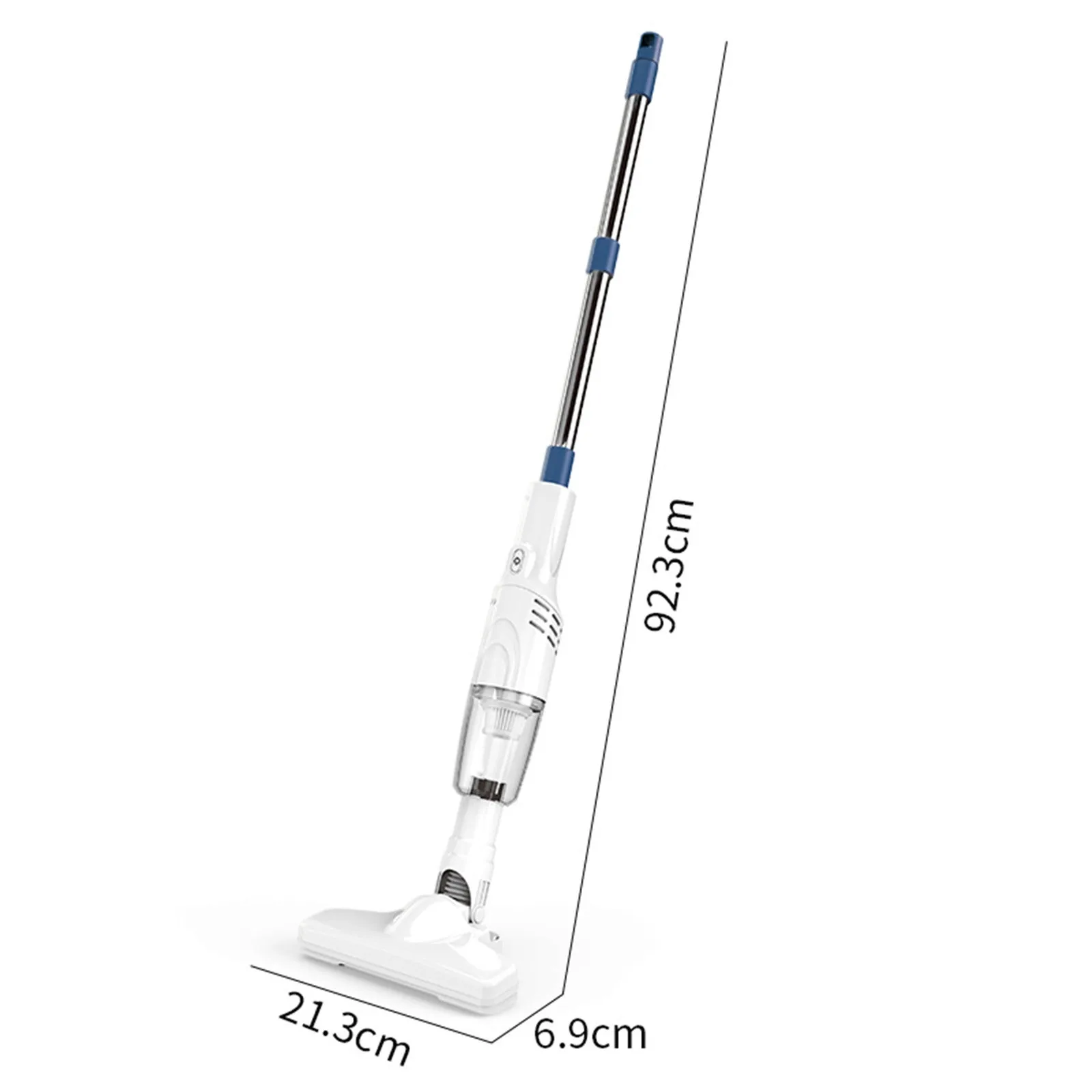 Detergente portatile senza fili, detergente per bastoncini leggero 7 In 1, corsa Ultra lunga per la pulizia della casa e dell\'auto