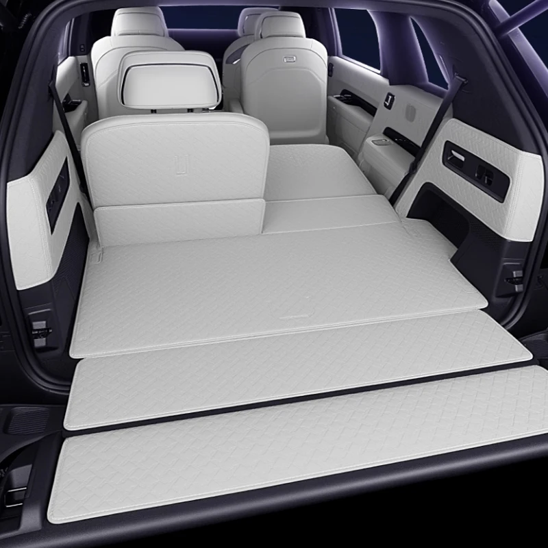 

For ZEEKR 9X EX1H 2025 2026 Fully Enclosed Trunk Mat Car Interior Decoration Accessories Carpet Supplies