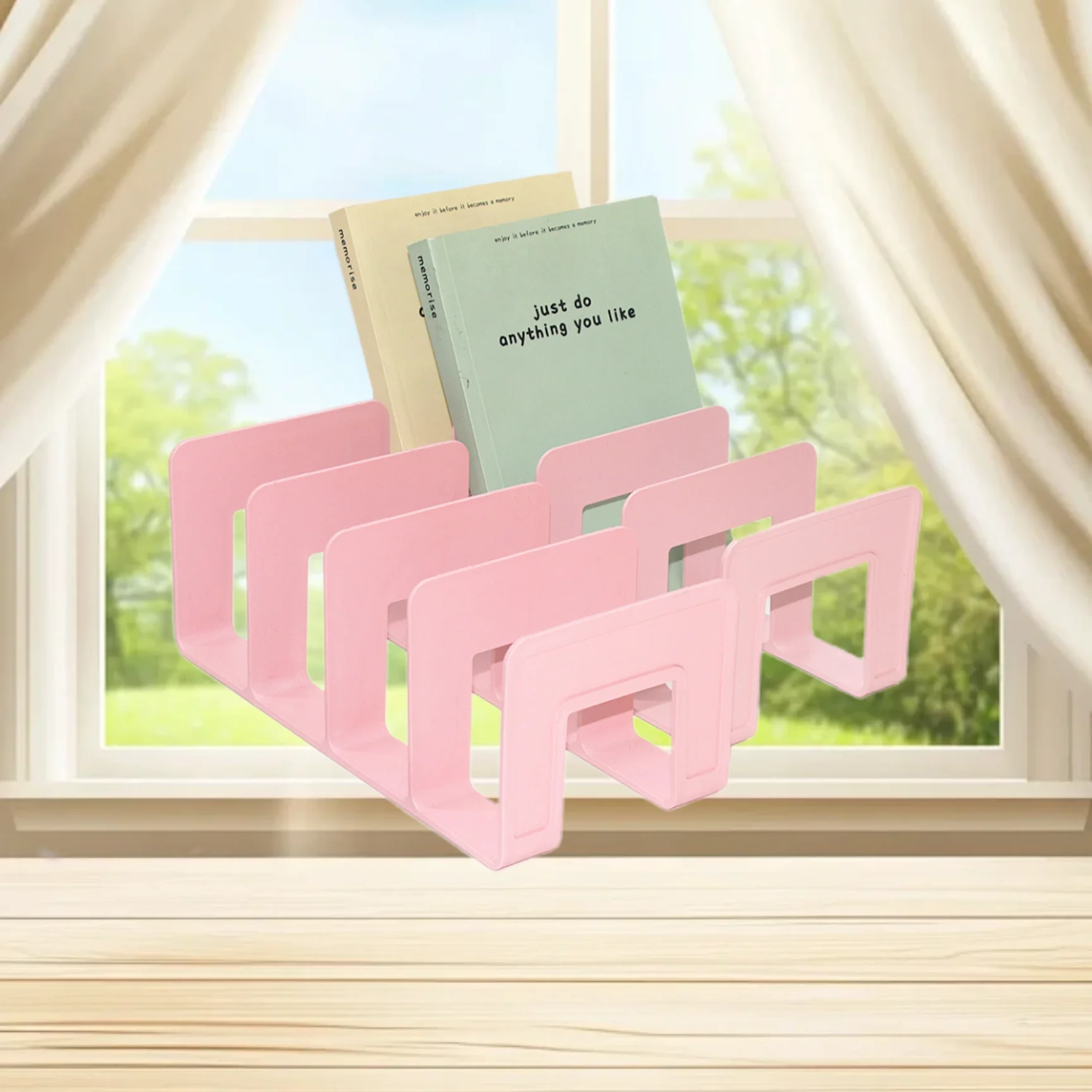 

Подставка для книг, ящик для хранения файлов, вертикальная четырехзвенная рамка для файлов, офисная настольная полка, многослойная стойка для хранения архивных книг