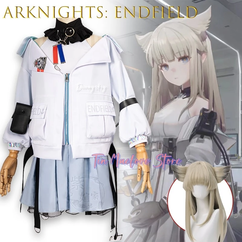 

rknights Endfield Perlica Anime Style Role Play disfraz Cosplay Halloween Disfraz Mujer Косплей 코스튬 Full Set Christmas Kawaii
