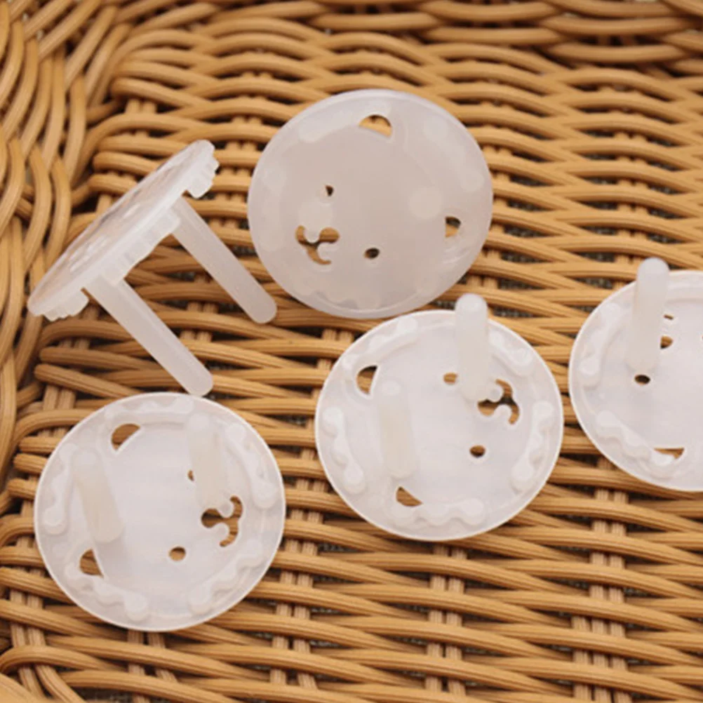 

20 Pcs Socket Protection Cover Wall Protector Outlet Safety Covers Power Plug Childproof Babyproof Abs Guard