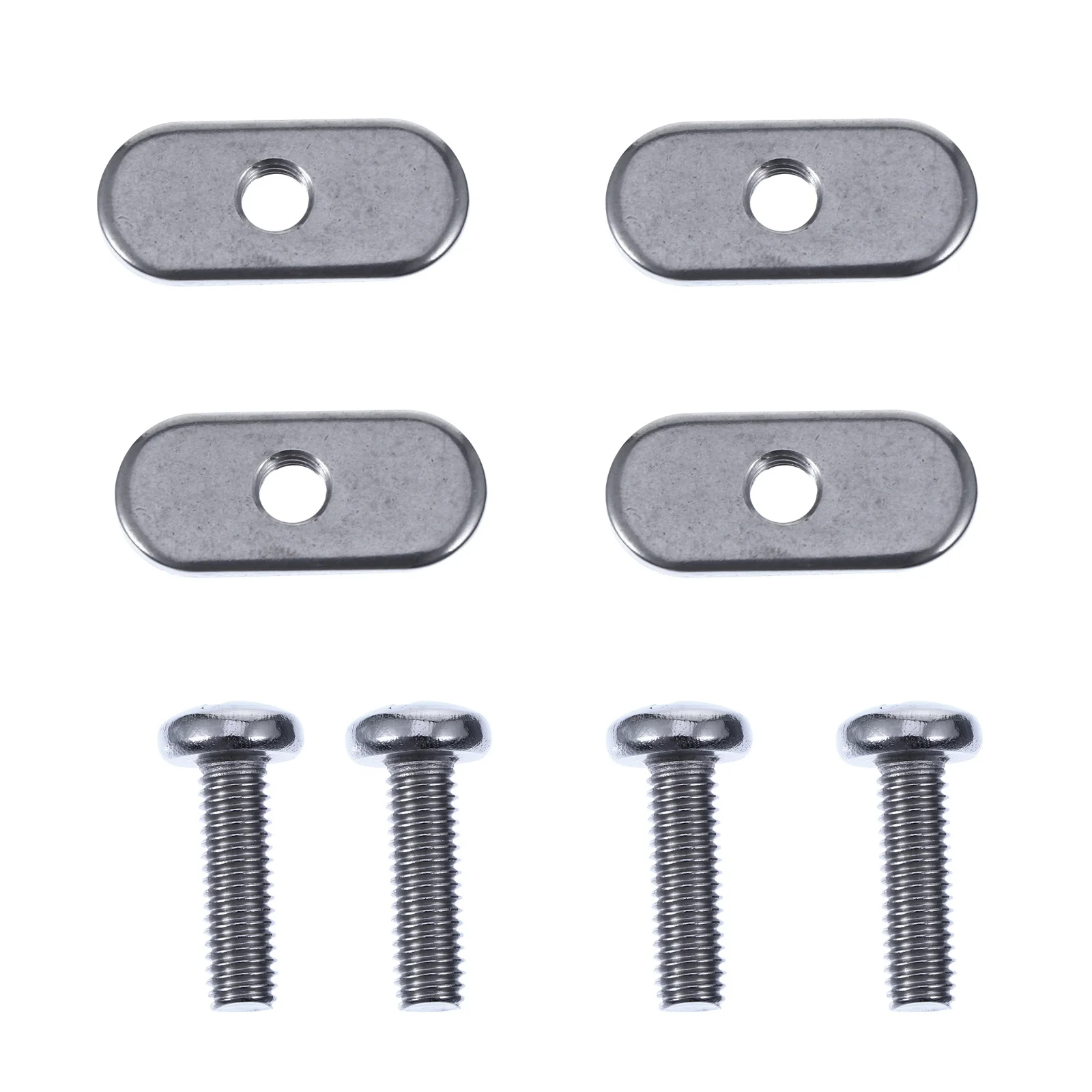 

1 set Stainless Steel Screw Track Nut Fastener Set 304 Grade Corrosion Resistant Kayak Canoe Mounting Kit Easy Installation Boat