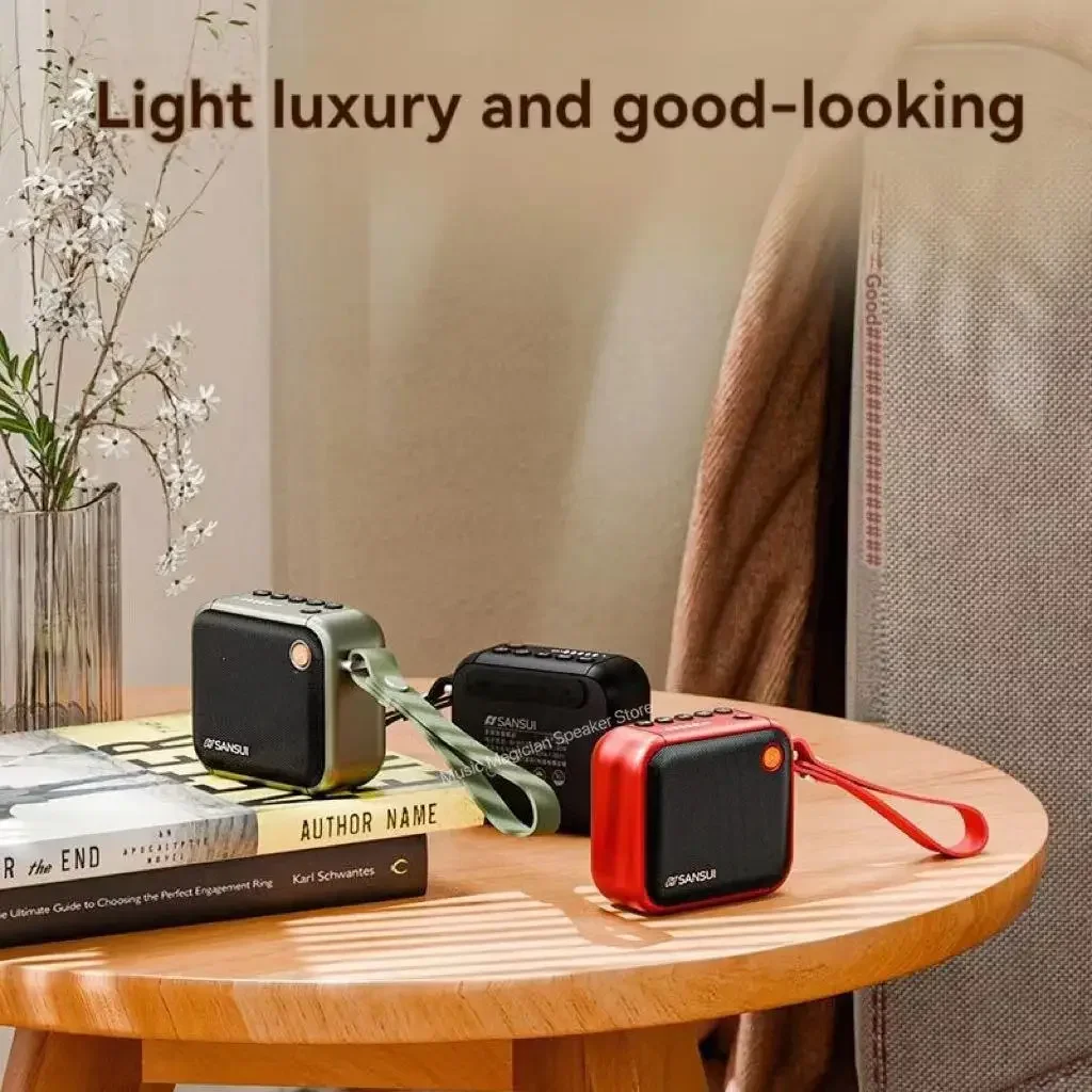 

F39 Мини Bluetooth-динамик Портативное FM-радио Беспроводной Bluetooth Аудио TF USB MP3-плеер Поддержка записи Наушники Воспроизведение