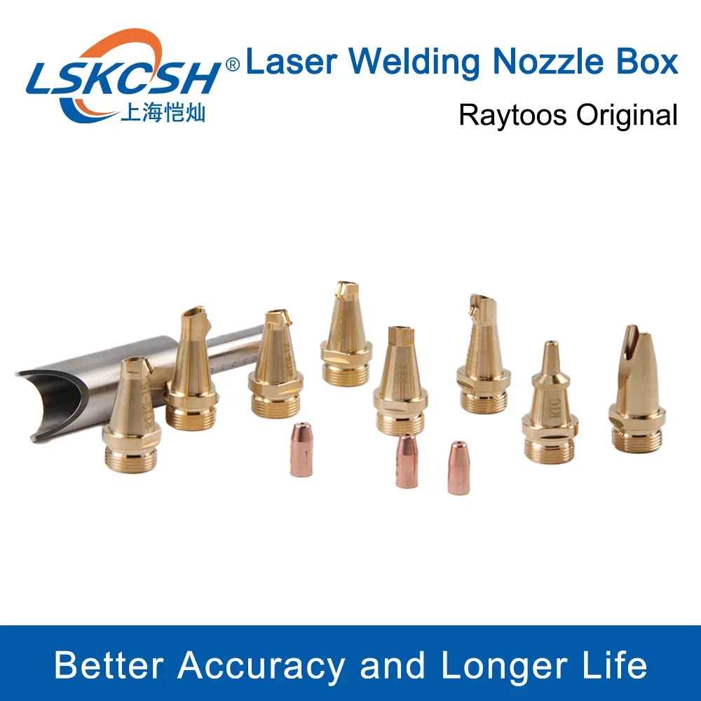 Raytools Original Laser Handheld Welding Set with Guide Wire Nozzle Graduated Tube Welding Nozzle - Complete Set Box