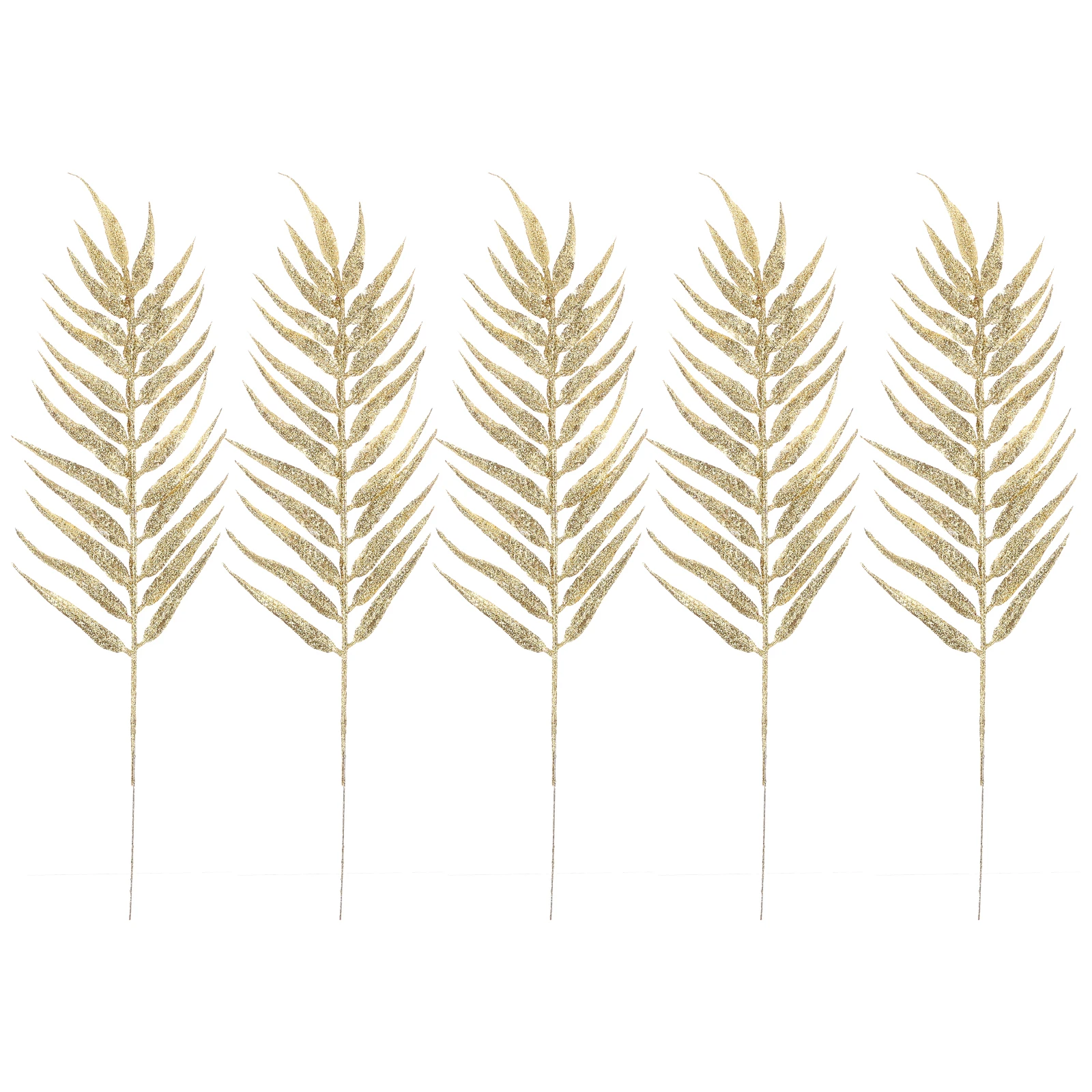 5 шт. Искусственные листья для ёлки, рождественская декорация