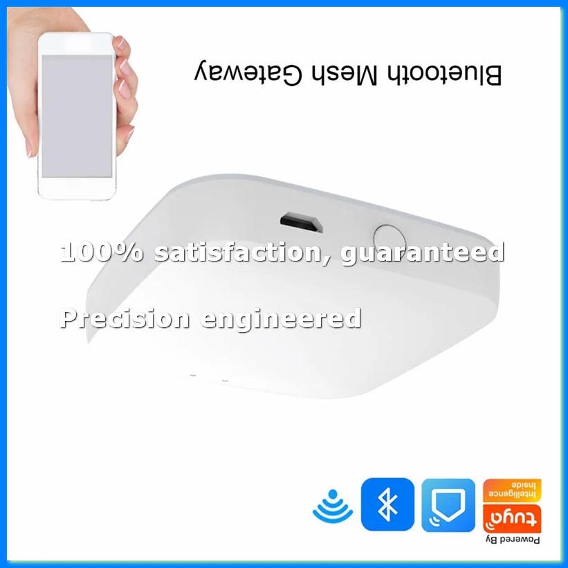 

Tuya Bluetooth Gateway Hub Smart Home Bridge Tuya Bluetooth Device Work with Smart Life App Remote Control-A31R