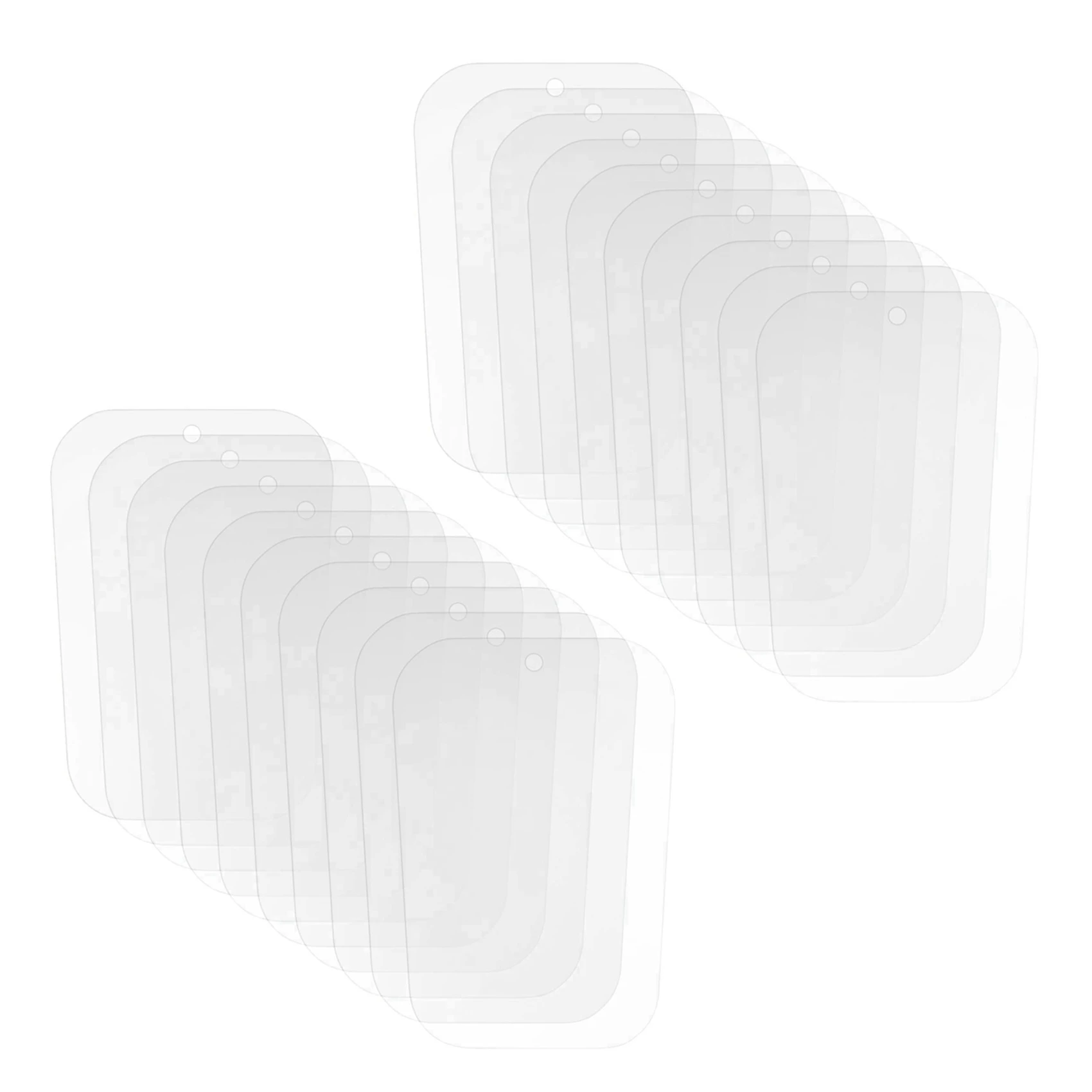 

MACH-10 Pairs (20 Sheets 16 Inch) Boot Shaper Form Inserts Boots Tall Support For Women And Men Transparent Color