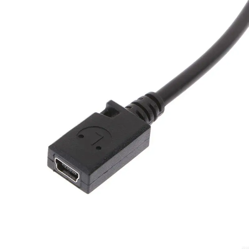203B MINI USB أنثى إلى Micro USB الذكور موصل موصل كابل 22 سم لاعب MP3/ MP4 والكمبيوتر