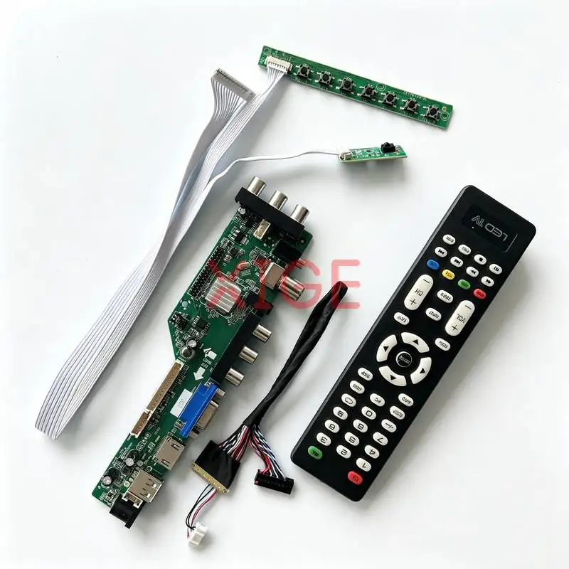 

Drive Board Fit B156HTN01 B156HTN03 N156HGE B156HTN02 Laptop Screen 1920*1080 1920x1080 HDMI/VGA/AV/USB/DVB 40-Pin LVDS Kit DIY