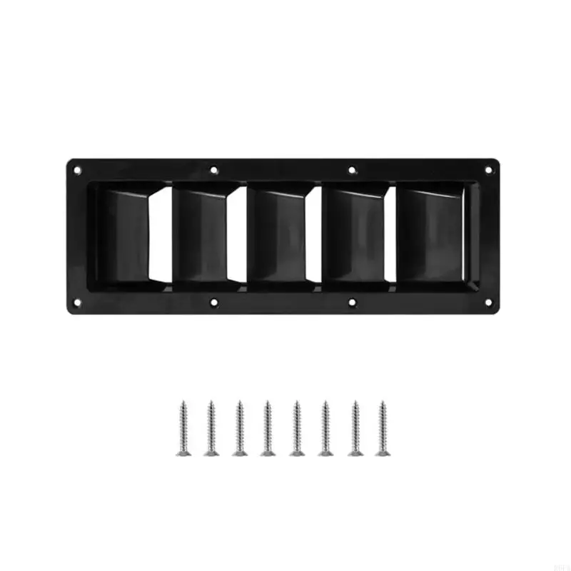 Seawater Resistant Plastic Vent Cover Waterproof Vent Case Rainproof Structure Optimized for Marine Applications