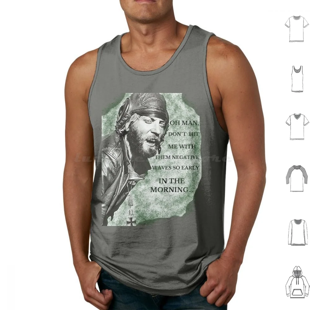 Oddball Tank Tops Vest Sleeveless Oddball Donald Sutherland Sheroes Action Combat Movie