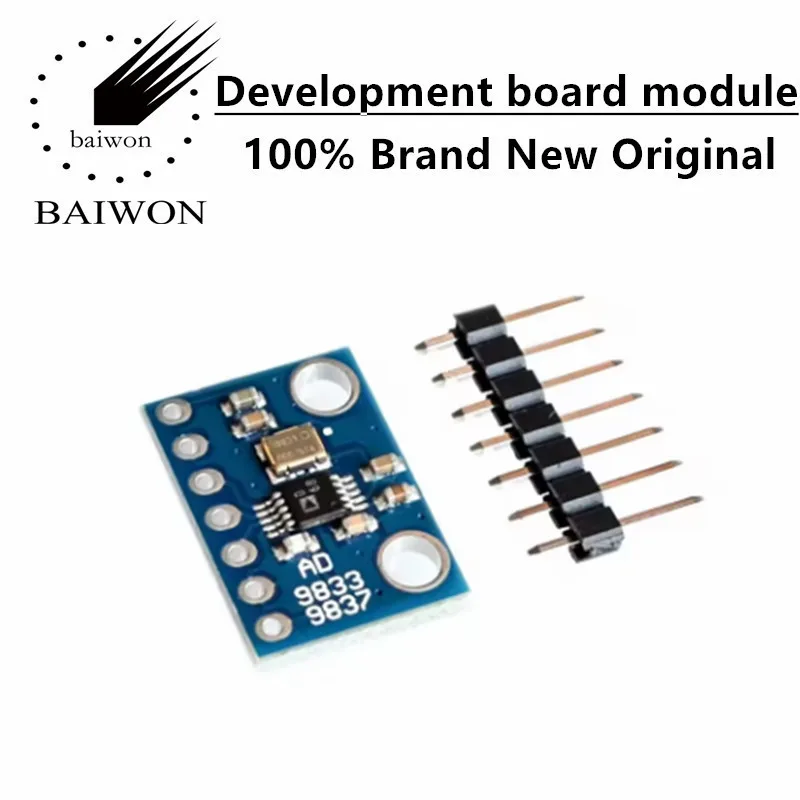 AD9833 Programmeerbare microprocessors Seriële interfacemodule Sinus Blokgolf DDS Signaalgeneratormodule