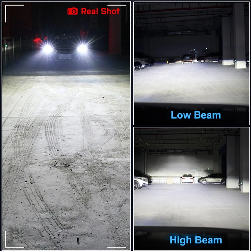 H7 LED Canbus H4 H8 H9 H11 H1 9012 HIR2 9005 HB3 H13 9008 9006 HB4 881 880 H27 9007 Lights 4300K 6000K 8000K White CSP Auto Lamp view 5