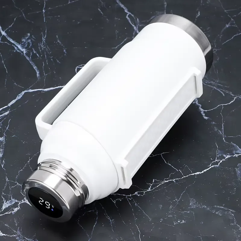 Custom Logo Eco Friendly Stainless Steel Vacuum Thermos Bottle 2.0L with Plastic Lid Keeps Hot Cold 12-24 Hours High Quality